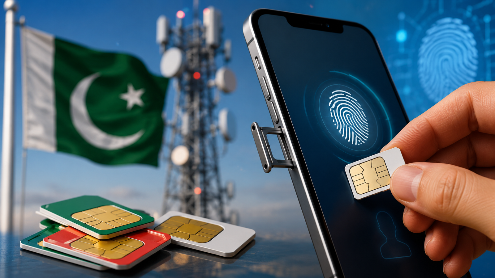 PTA introduces stricter SIM card issuance rules in Pakistan with mandatory biometric verification.